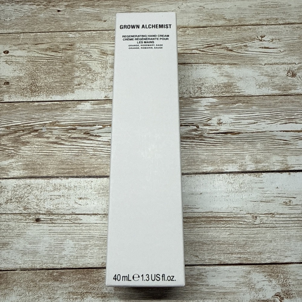 Grown Alchemist Hand Cream Orange Rosemary Sage 40ML 1.3 fl‎ oz New in box